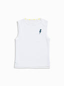 Boys’ Sleeveless Performance Tennis Top