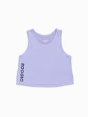 Girls’ Modern Cropped Tennis Top