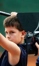 Boy behind the scene of Roggio shooting