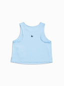 Girls’ Modern Cropped Tennis Top