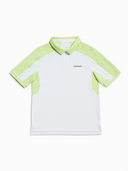 Junior Unisex Zip-Neck Performance Polo