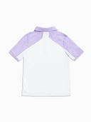 Junior Unisex Zip-Neck Performance Polo
